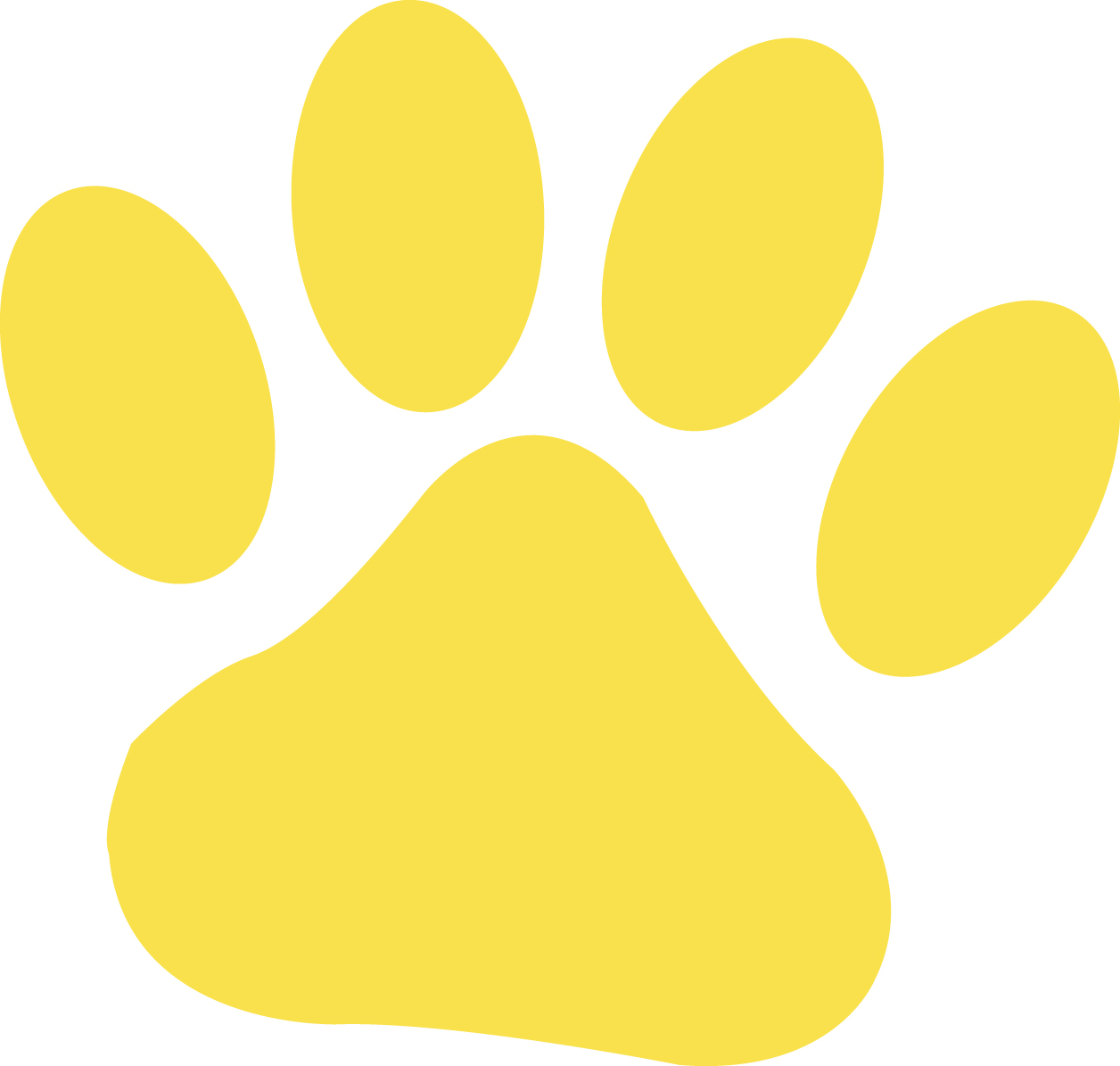 Paws clipart baby lion. Free paw print download