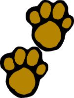 Paws clipart baby lion. Paw print heat press