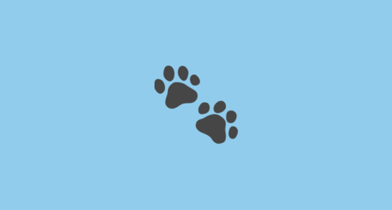 paws clipart emoji