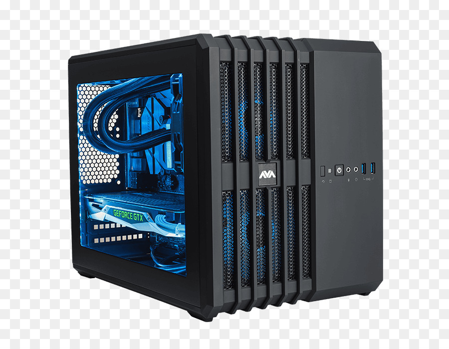 pc clipart blue computer