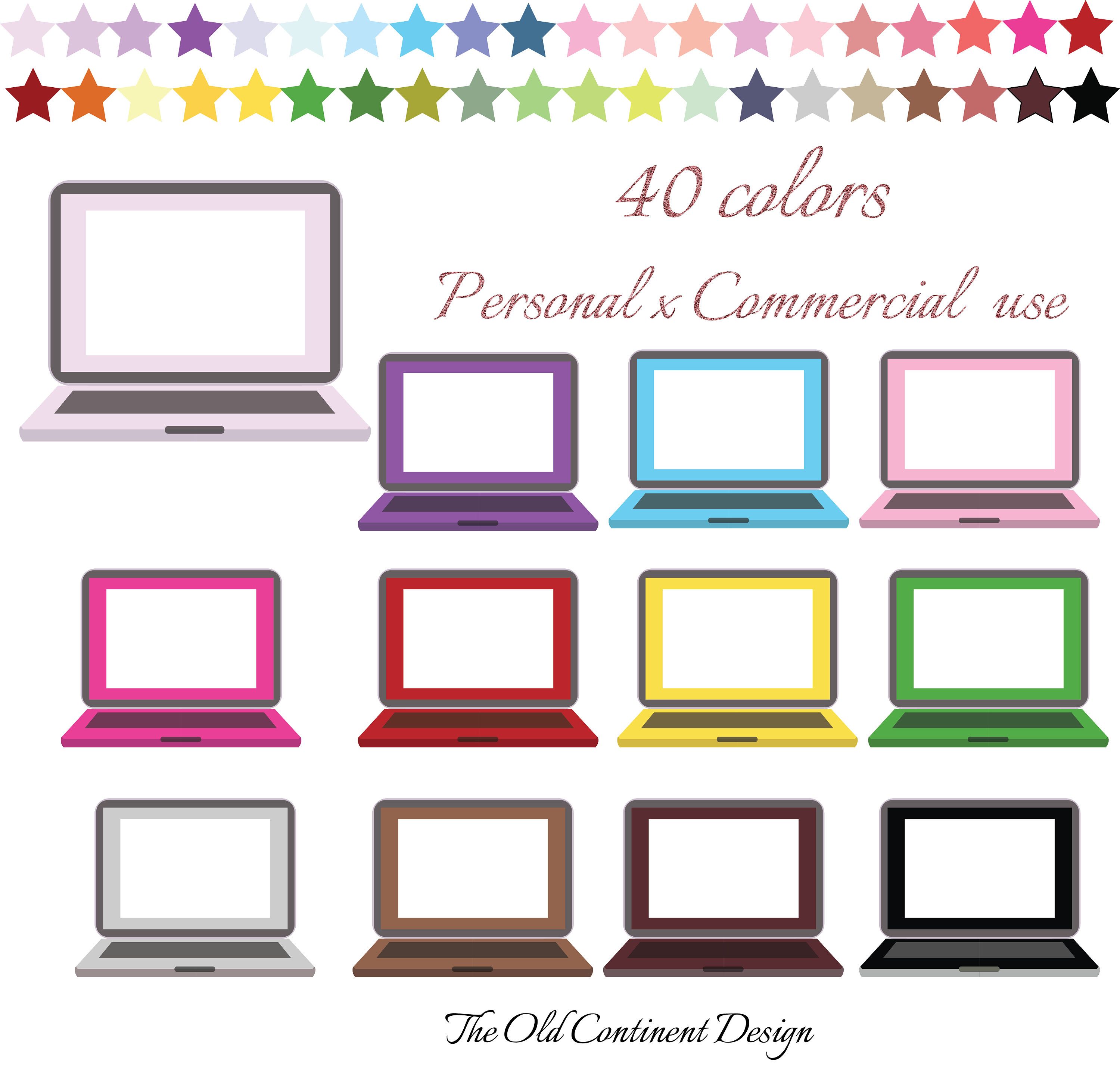 pc clipart book computer