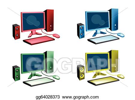 pc clipart colorful