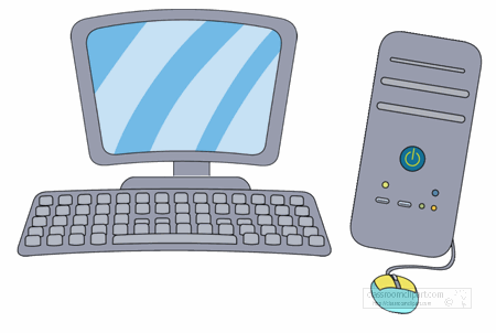 pc clipart computer animation