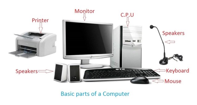 pc clipart computer basics