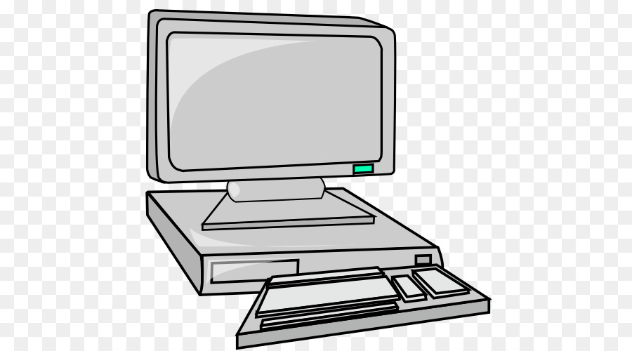pc clipart computer cartoon