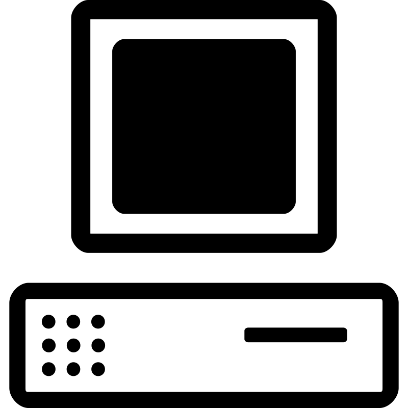 pc clipart library computer