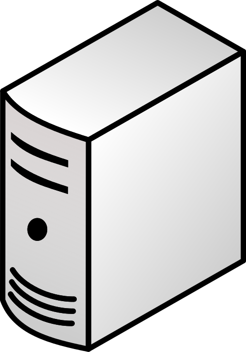 pc clipart server pc