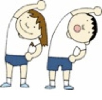Pe clipart stretches. P e adapted stretching