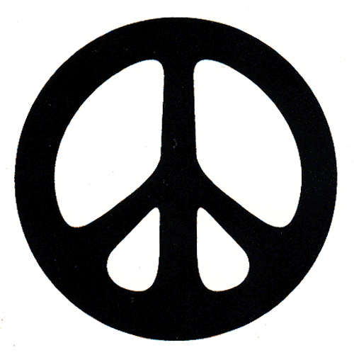 Peace clipart black and white. Sign clip art homeschool