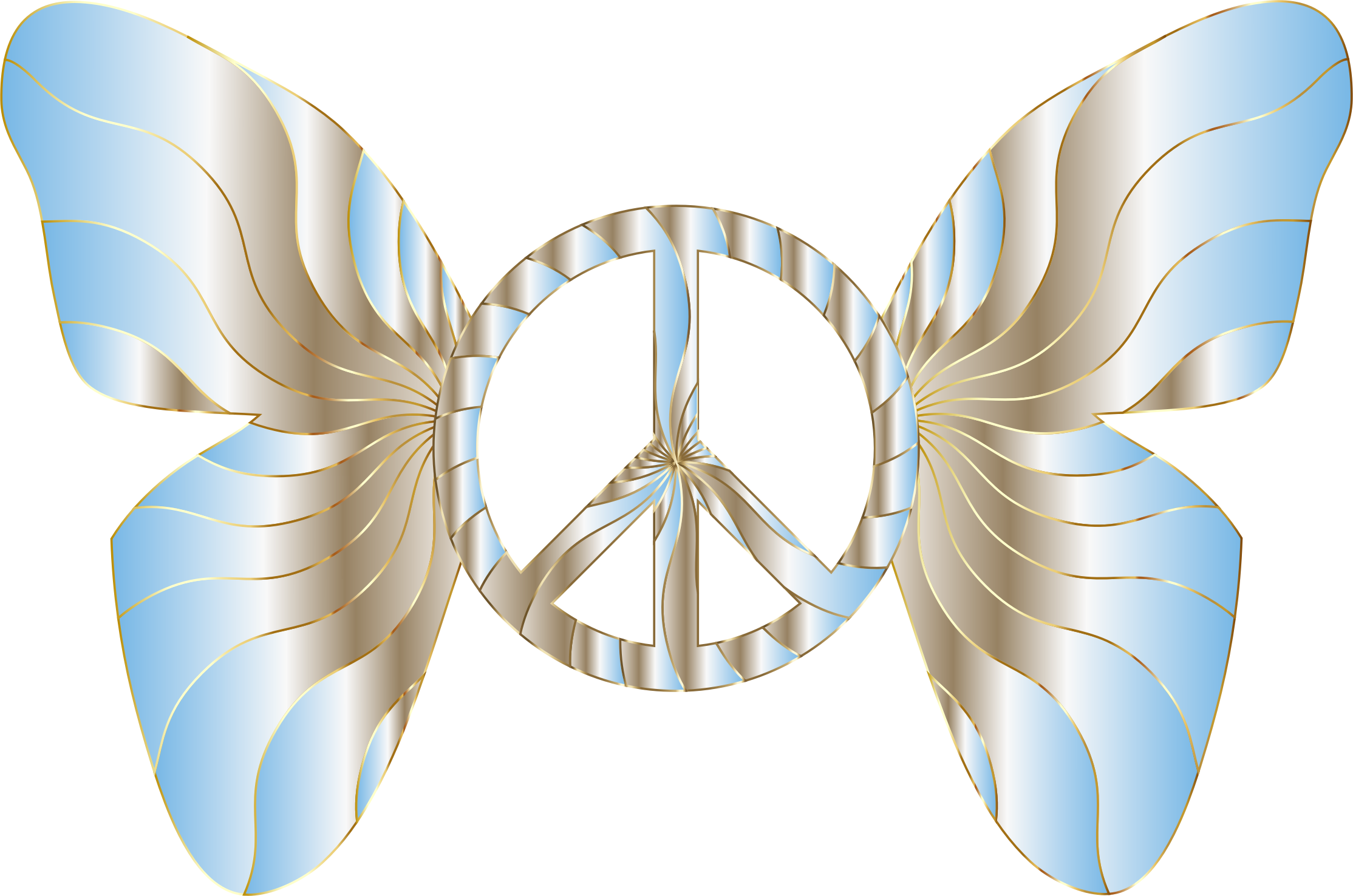 peace clipart butterfly