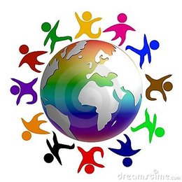 peace clipart globe world
