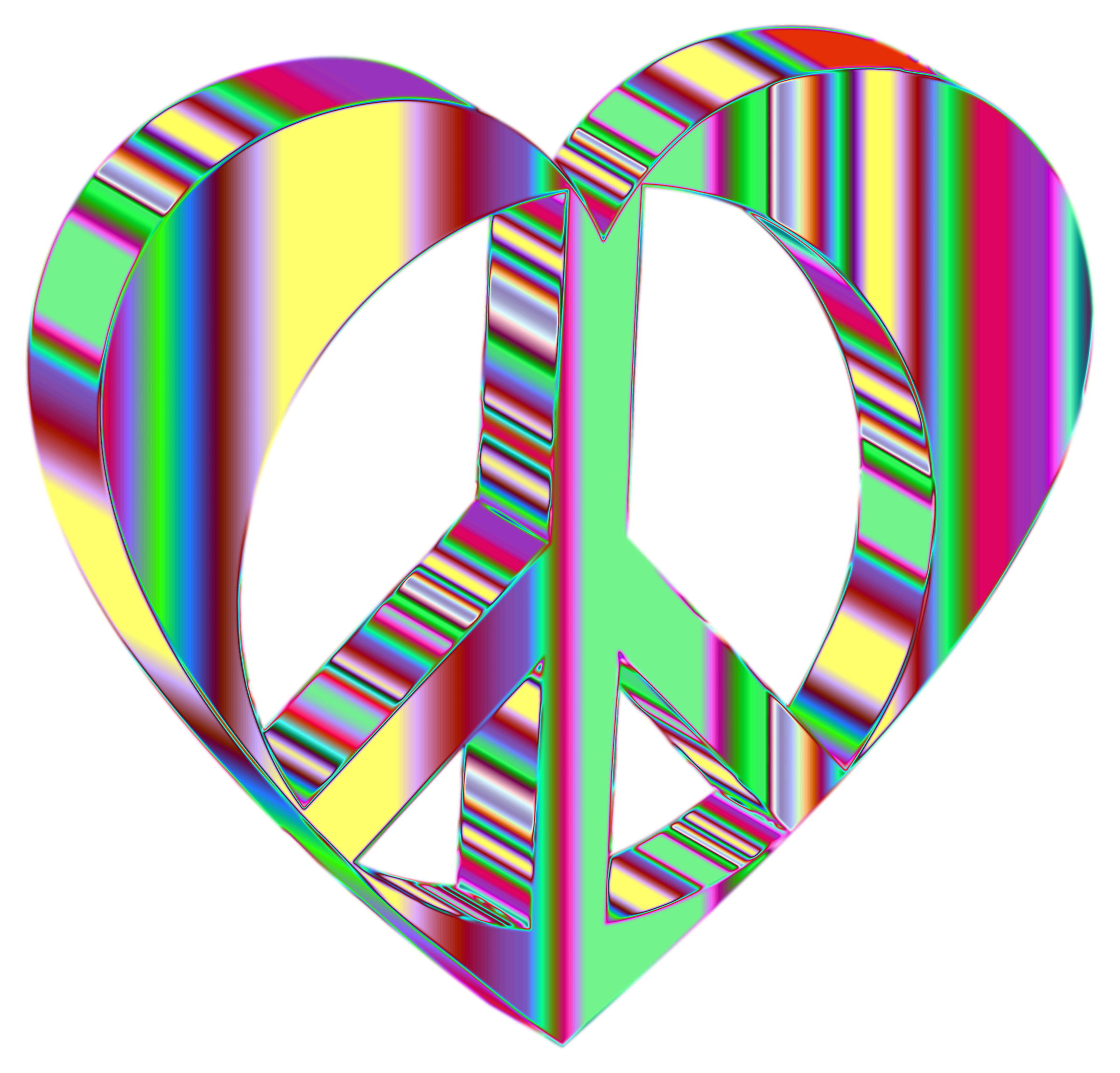 Download Peace clipart heart, Peace heart Transparent FREE for ...