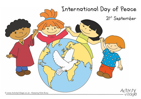 peace clipart peace day