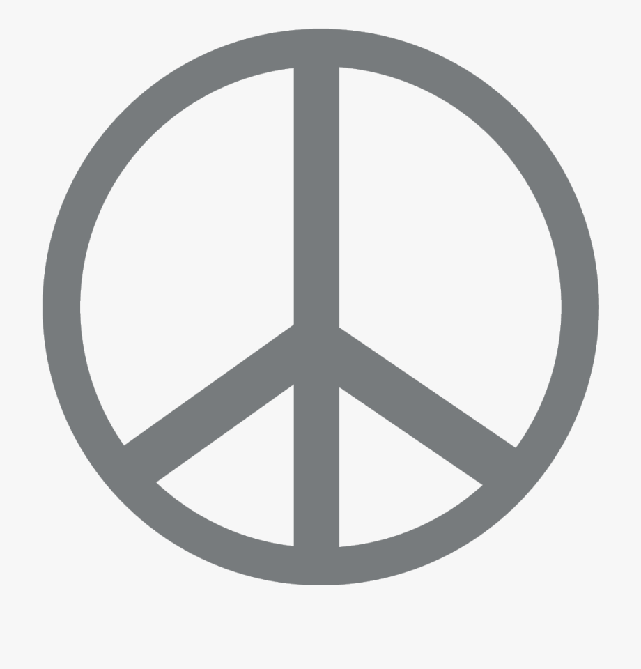 Peace clipart peace logo. Corner symbol purple 