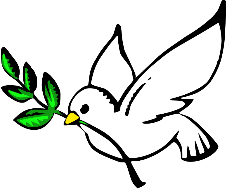 peace clipart peace pigeon
