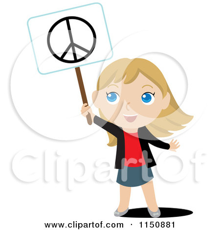 peace clipart person