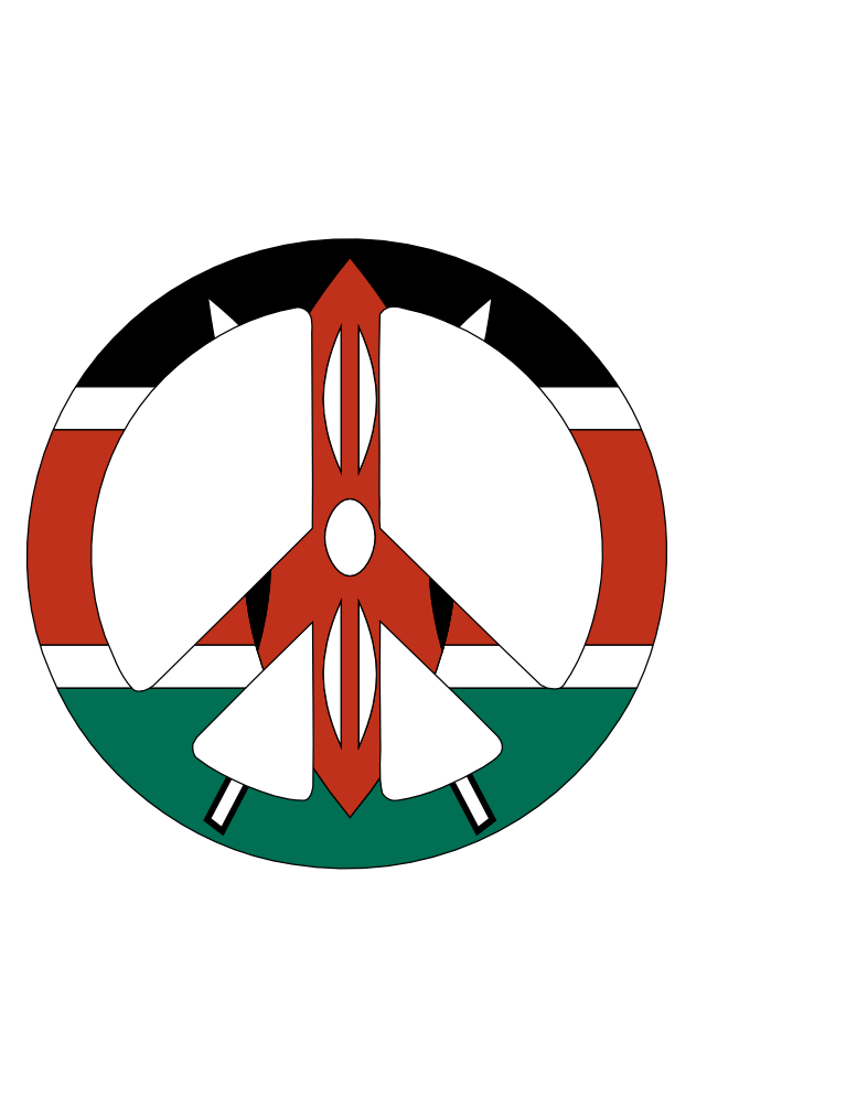 Peace clipart vector. Scalable graphics kenya flag