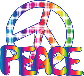 peace clipart word