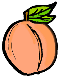 peach clipart