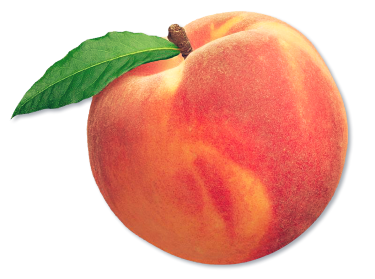 peaches clipart aesthetic