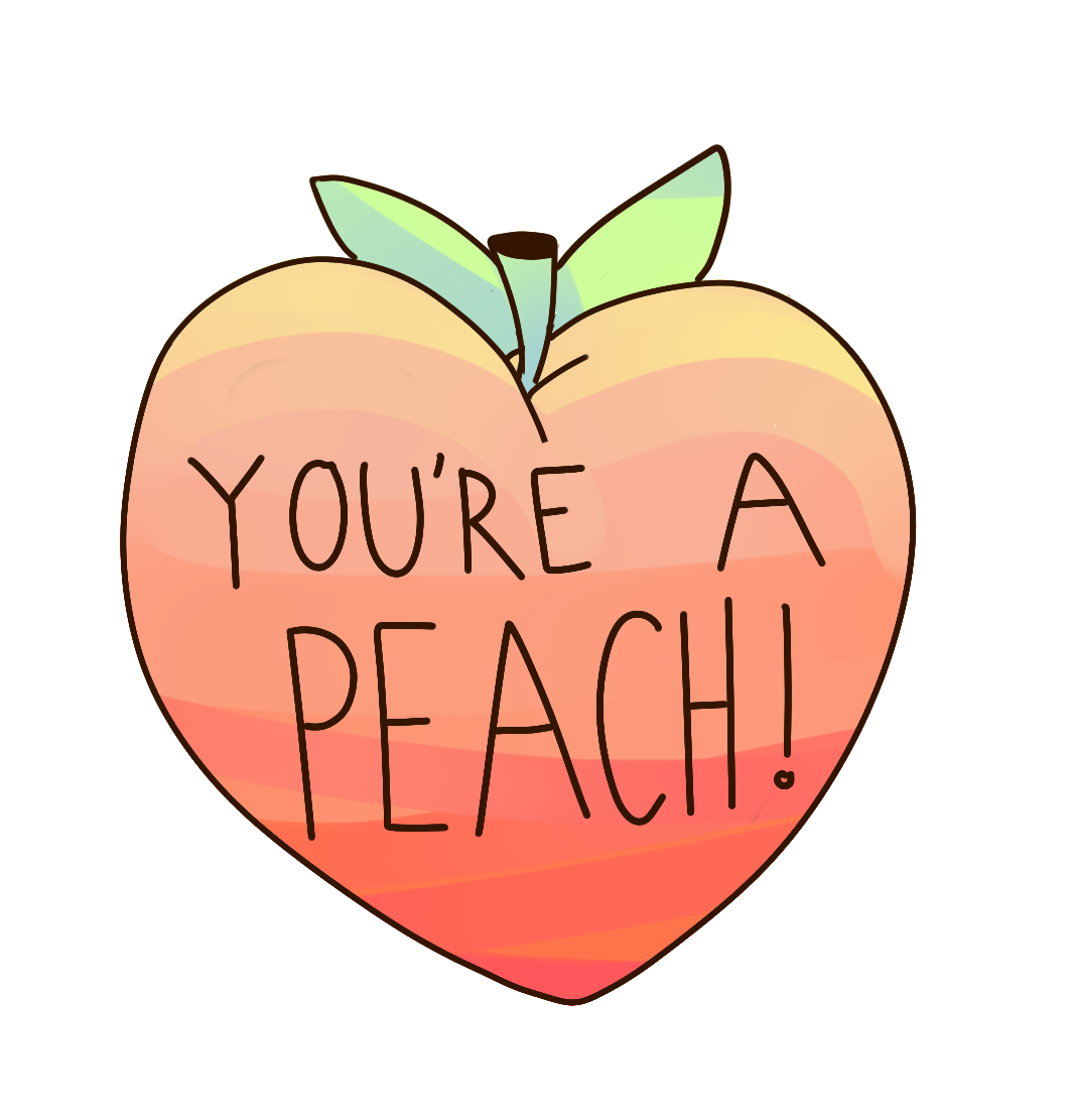Peaches clipart aesthetic, Peaches aesthetic Transparent FREE for