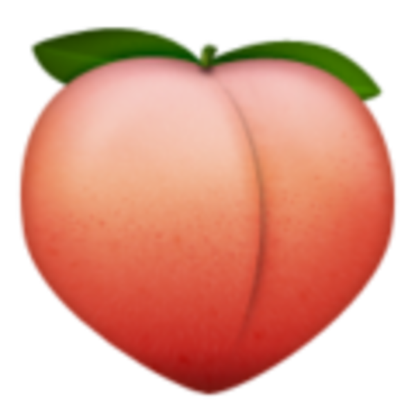 Know your meme . Peach clipart emoji