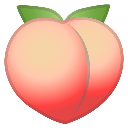 . Peaches clipart emoji