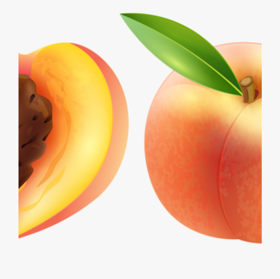 peaches clipart large