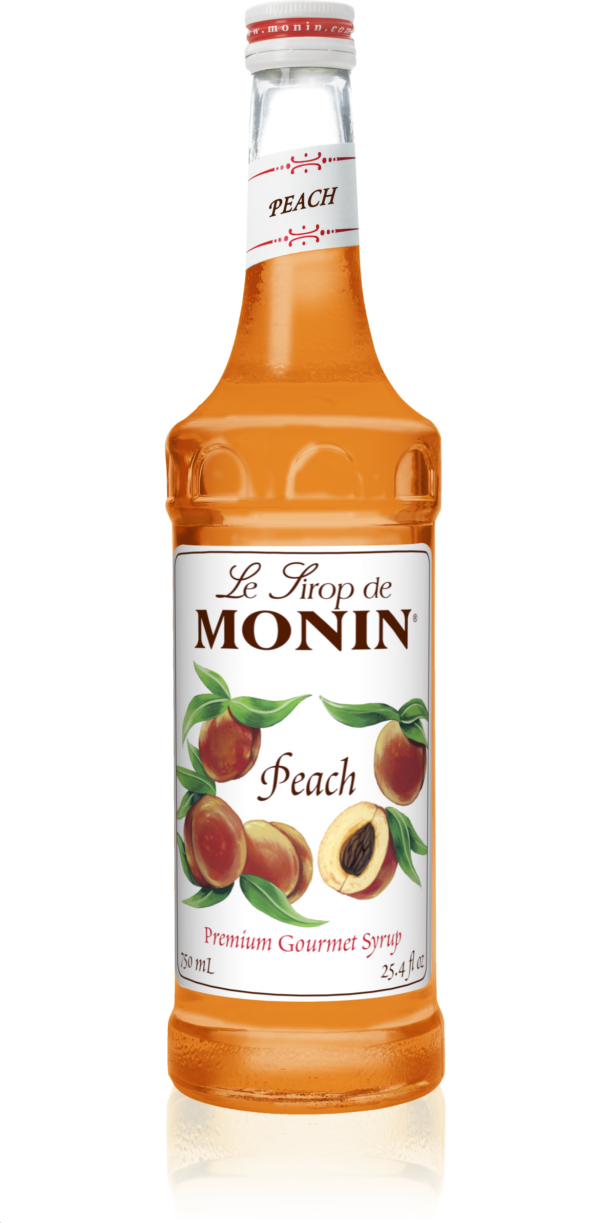 Syrup flavored syrups products. Peach clipart peach cobbler