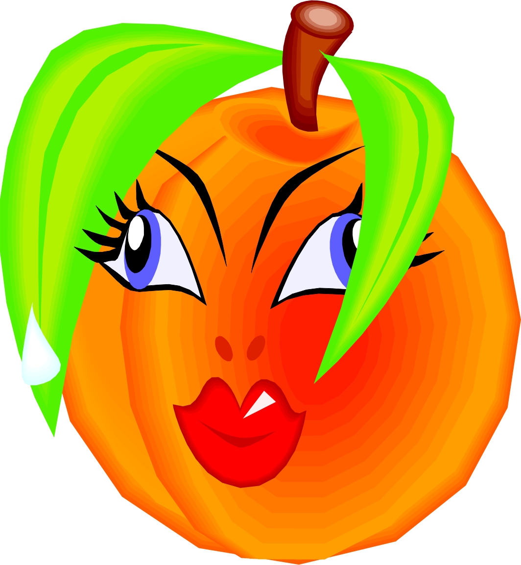 peaches clipart cartoon