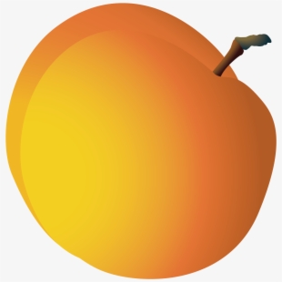 peaches clipart circle