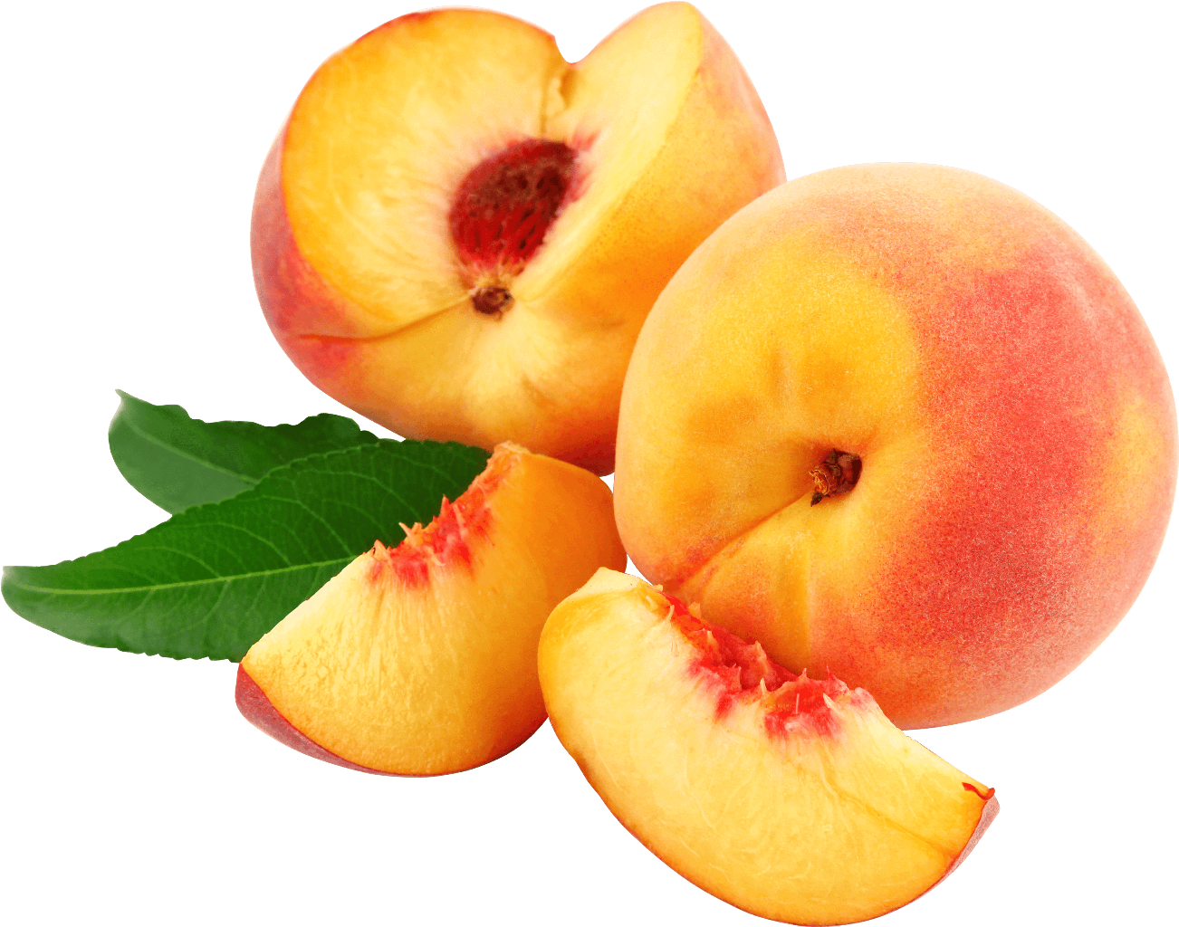 peaches clipart cute