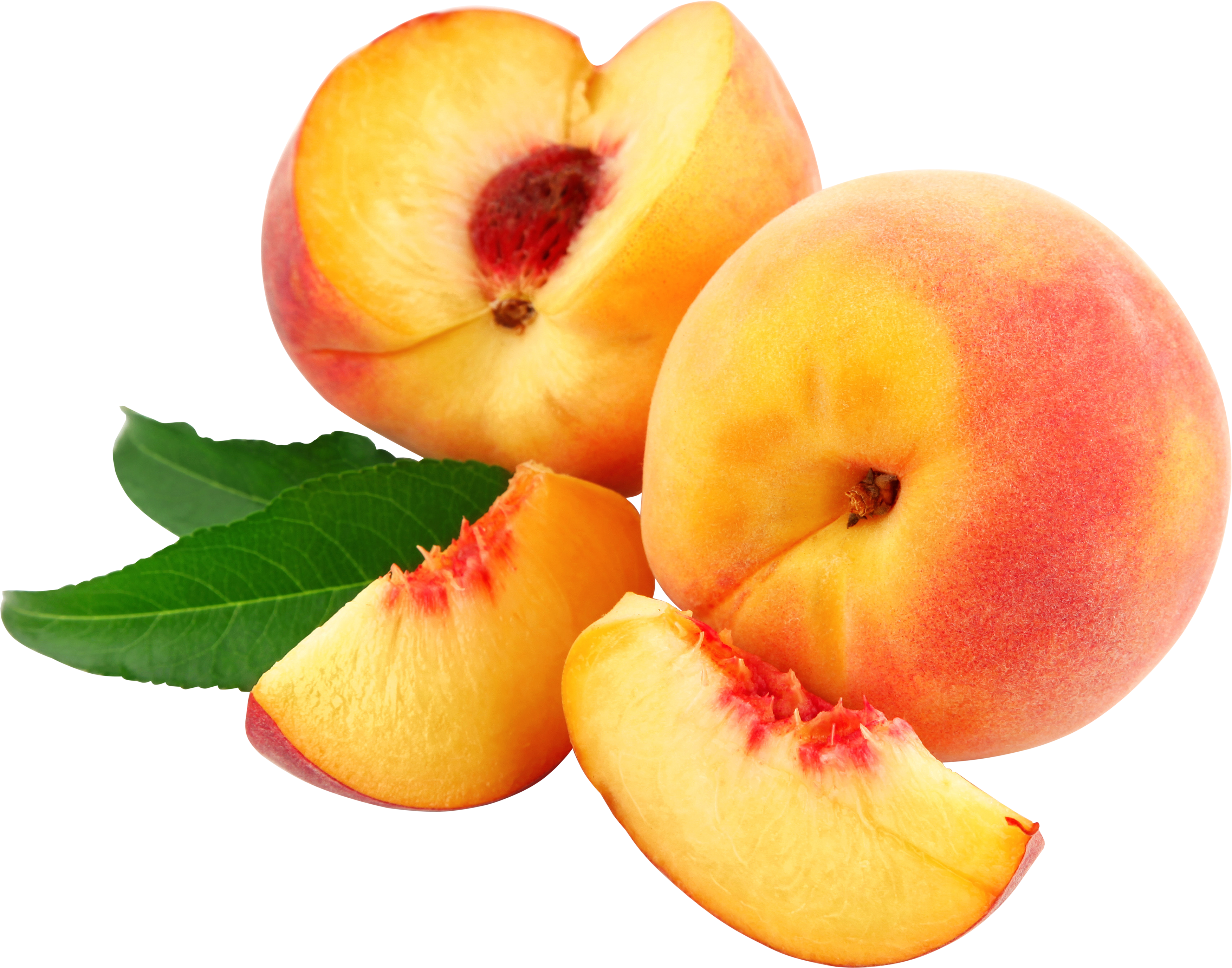 peaches clipart heart