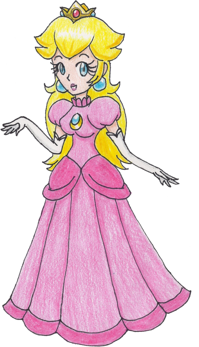 Princess clipart princess peach. Collab by lilacphoenix on