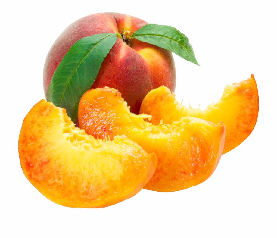 peaches clipart peach slice