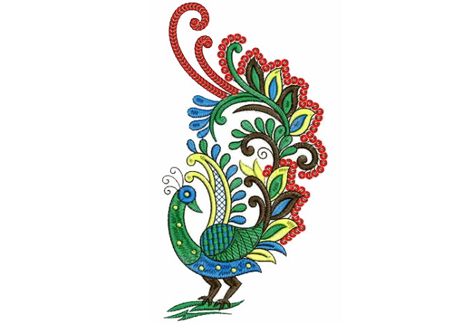 peacock clipart designer