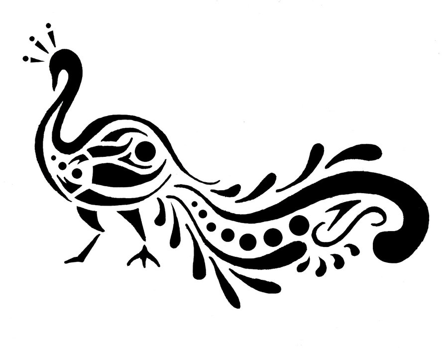 Peacock clipart designer. Free design black and