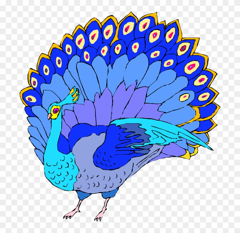 peacock clipart emoji