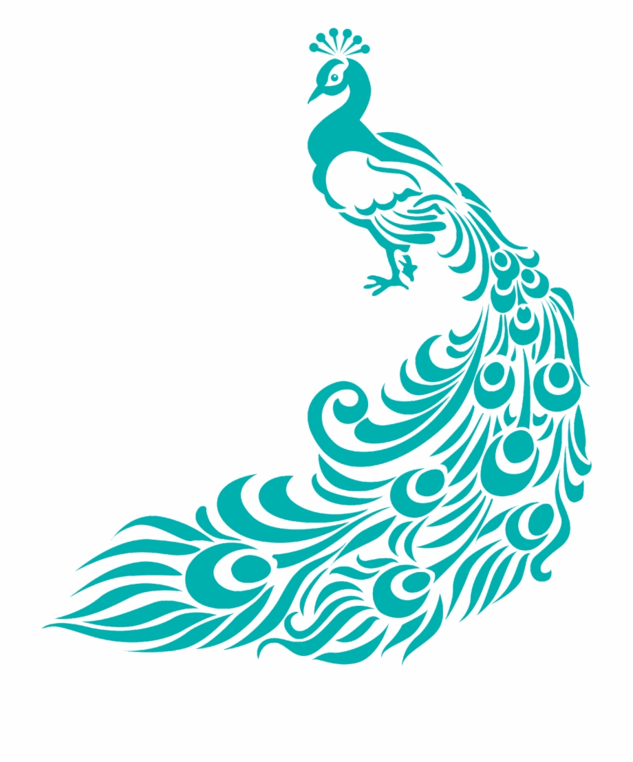 Peacock clipart gambar. Border fabric painting designs