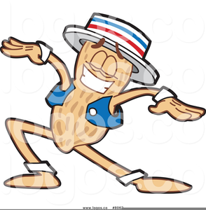 peanut clipart dancing