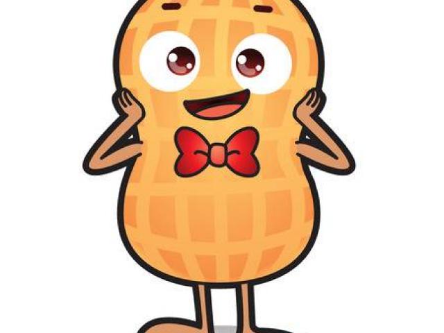 peanut clipart determination