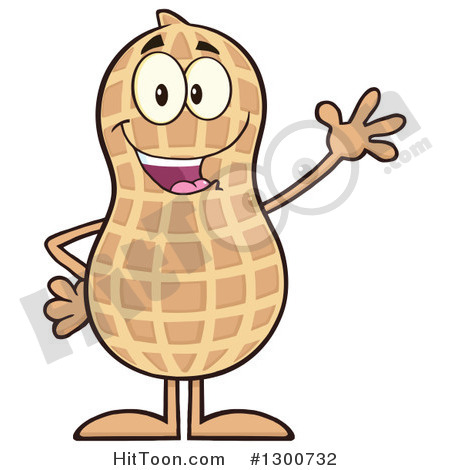 peanut clipart happy