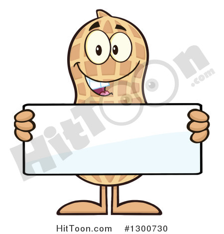 peanut clipart happy