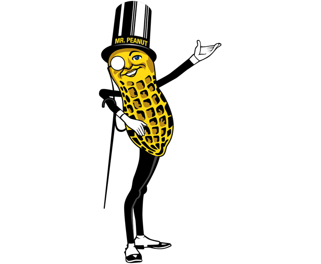 Peanut clipart peanut mr. Download planters yellow line