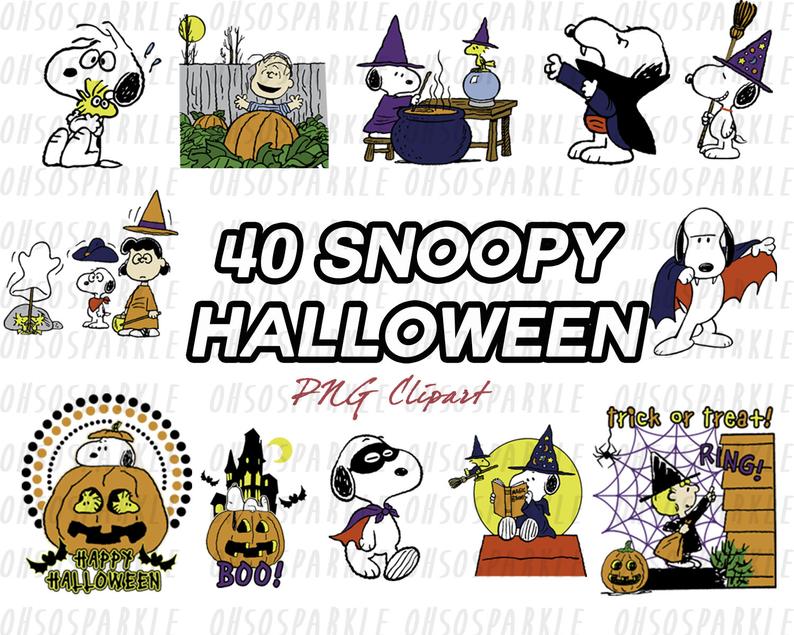 Snoopy halloween clip art. Peanut clipart penut