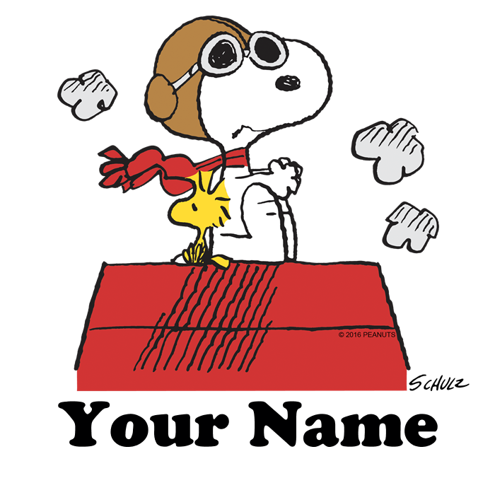 Peanuts clipart baseball. Flying ace personalized cap