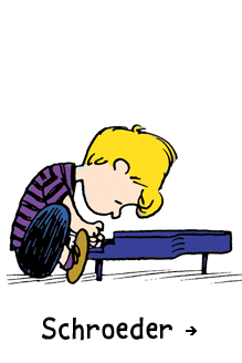 peanuts clipart schroeder