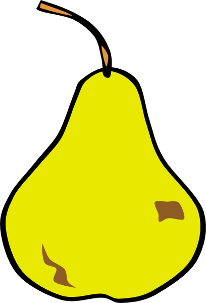 pear clipart 3 fruit