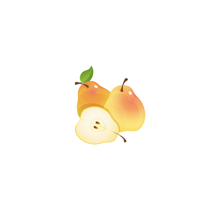 pear clipart drawn