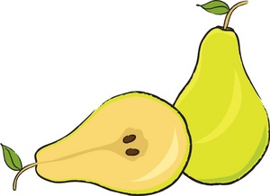pear clipart food